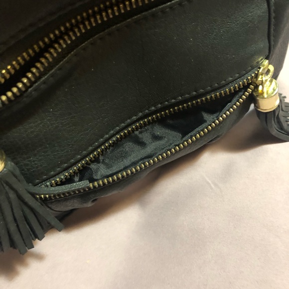 MICHE Black & Gold Tassel Crossbody - Picture 13 of 13